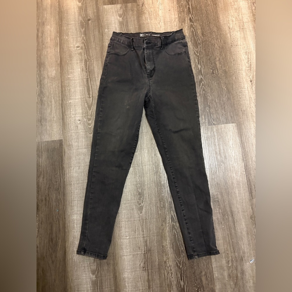 No Boundaries Women's Dark Gray Skinny Jeans
